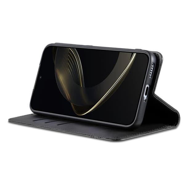AZNS Xiaomi 14T Plånboksfodral Konstläder - Svart
