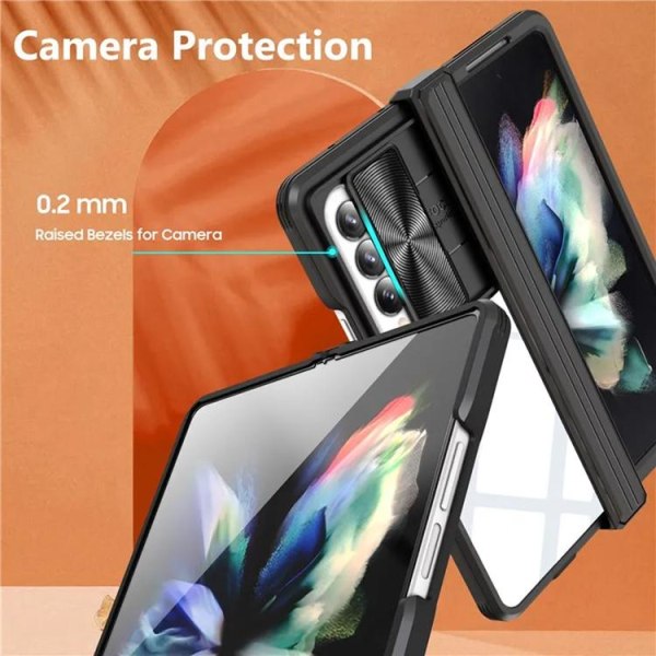 Galaxy Z Fold 4 Mobile Cover 360 -kameran liukusäädin - musta