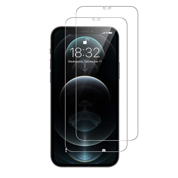 [2-PACK] Härdat Glas Skärmskydd iPhone 11 Pro Max/XS Max Transparent