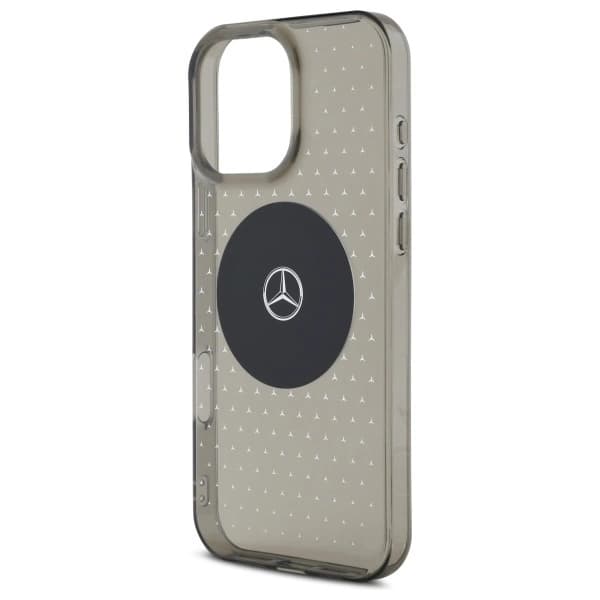 Mercedes Mobilskal till iPhone 16 Pro MB Star Pattern - Svart Svart
