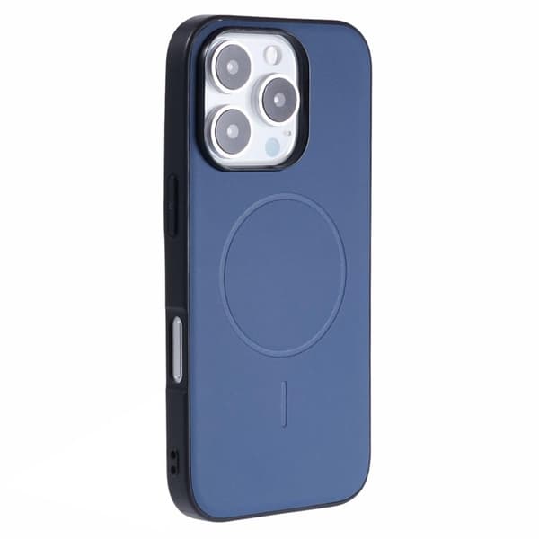 X-LEVEL Mobilskal till iPhone 16 Pro MagSafe PC TPU PU Blå