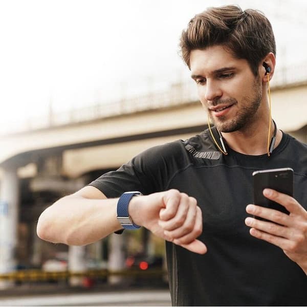 Dux Ducis Apple Watch 44/45/46/49mm Armband Mixture Pro Blå
