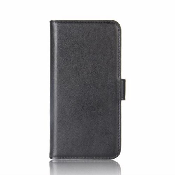 Ægte Split Wallet Cover til Google Pixel 3 - Sort Black