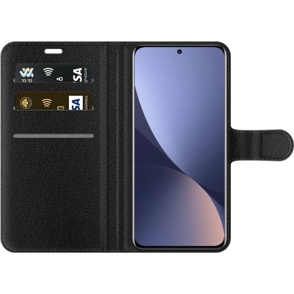Plånboksfodral till Xiaomi 12 med Rosa Tulpaner