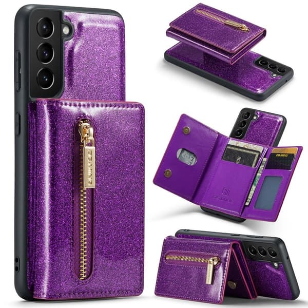 DG.MING M3 Series Mobilskal till Samsung Galaxy S24+ Glitter Lila