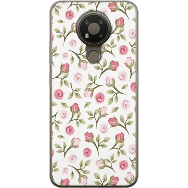 Mobilcover til Nokia 3.4 med Blomstret
