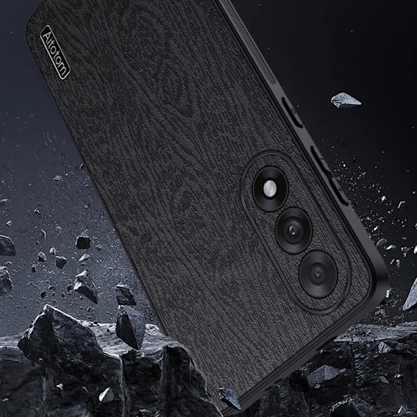 Mobilskal till OnePlus Nord 5 Wood Texture - Grå Grå