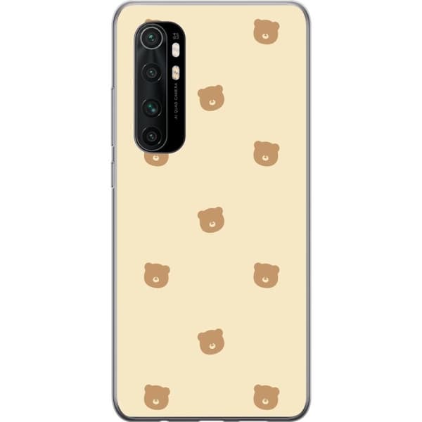 Mobilskal till Xiaomi Mi Note 10 Lite med Björnmönster