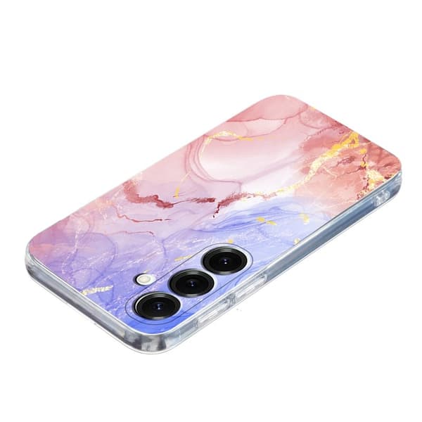 Samsung Galaxy S26 Plus Skal Marmor Mönster TPU - Rosa