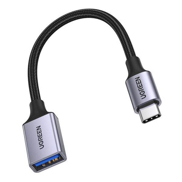 Ugreen USB-C uros-USB-naaras 3.0 OTG-kaapeli 0,15 m - musta