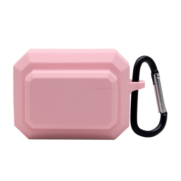 Mobilskal till AirPods Pro Silikon 3-in-1 - Rosa Rosa