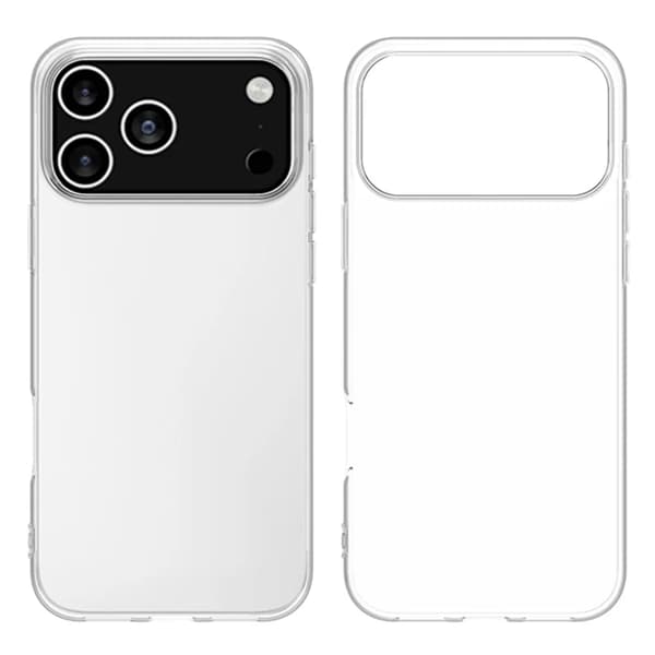 BOOM Mobilskal till iPhone 17 Pro Max Slim Fit Soft TPU - Transparent Transparent
