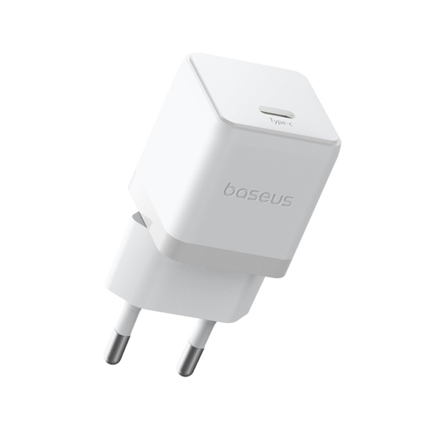 Baseus Snabbladdare USB-C 30W Palm - Vit Vit