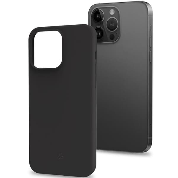 Celly Mobilskal till iPhone 15 Pro Max Planet Soft TPU - Svart Svart