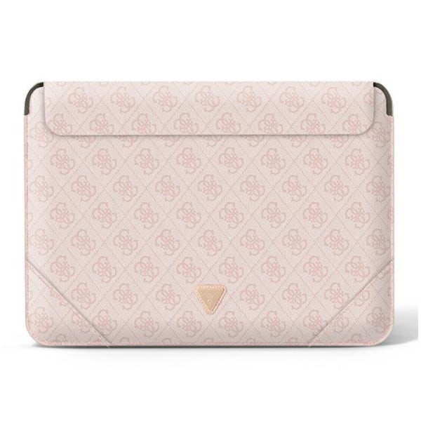 Guess Datorfodral 13/14'' 4G Uptown Triangle Logo - Rosa
