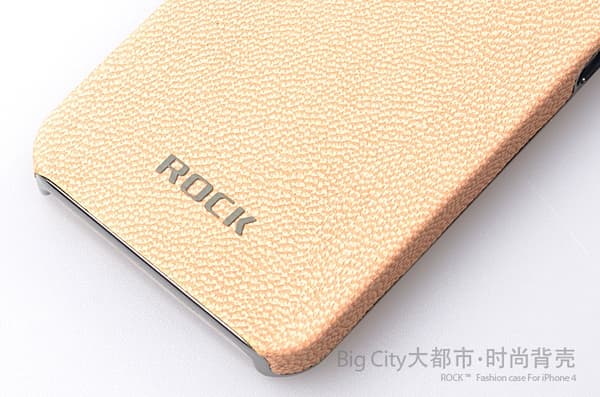 Rock iPhone4/4S BigCity back shell + Skärmskydd (Lila) Lila