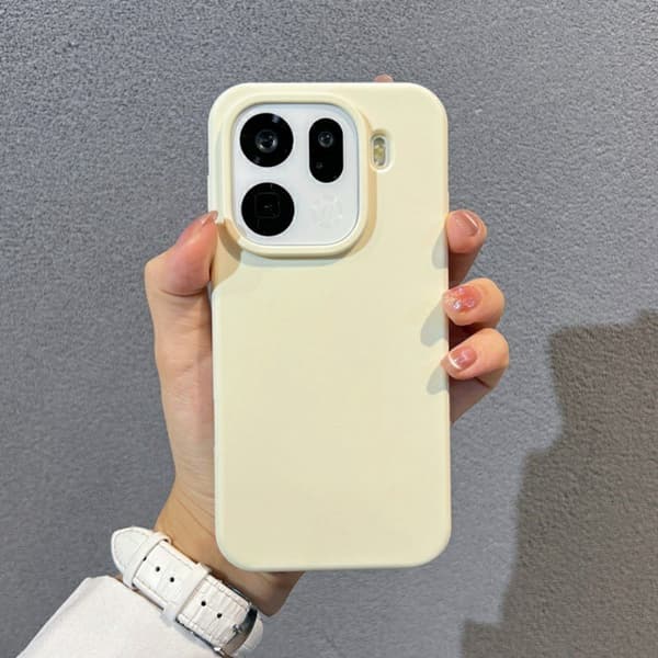 Mobilskal till Oppo Find X9 Pro 5G Silikon + PC - Antik Vit