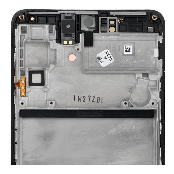 Galaxy M51 Skärm med LCD-display Service Pack GH82-23568A Black