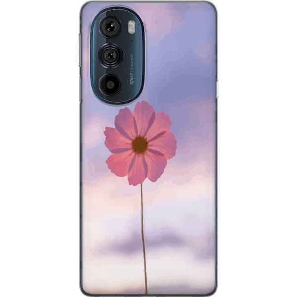Mobilskal till Motorola Edge 30 Pro med Rosa blomma