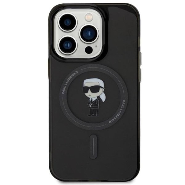 Karl Lagerfeld iPhone 15 Pro Max Mobilskal Magsafe IML Ikonik