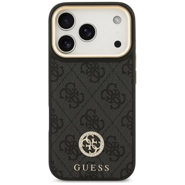 Guess Mobilskal till iPhone 17 Pro Max Magsafe Strass Logo - Svart Svart