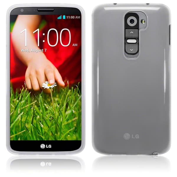 FlexiCase Skal till LG G2  (Clear) Transparent