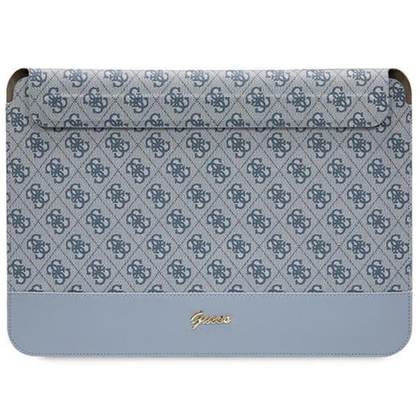 Guess Computer Sleeve 14\" 4G Stripe Metal Logo - Blå Blå