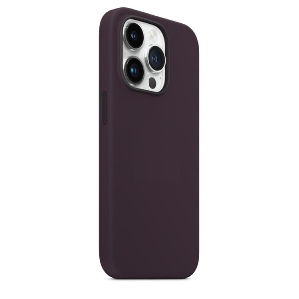 BOOM iPhone 14 Pro Case Magsafe nestemäinen silikoni - Elderberry