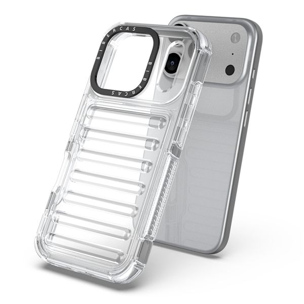 Mobilskal till iPhone 17 Pro Stripe Design Detachable - Transparent Transparent