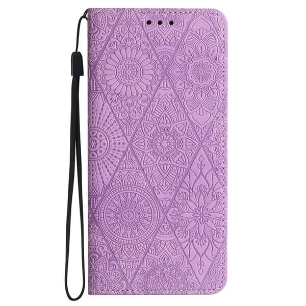 Plånboksfodral för Samsung Galaxy S26 Plus Konstläder Ställ - Lila