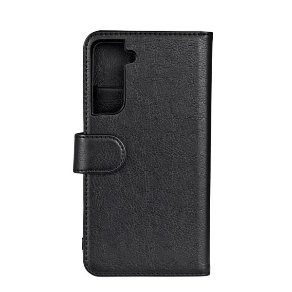 Essentials - 3 kort PU aftageligt pungetui Samsung S21 Black