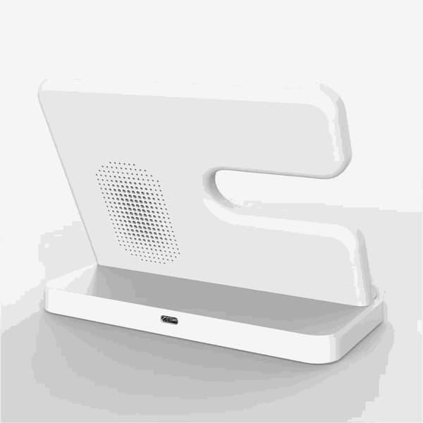 3-i-1 Trådlös Laddare Samsung Galaxy - Buds - Watch Vit