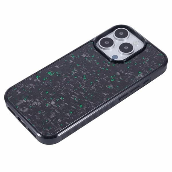 Mobilskal till iPhone 16 Pro Max Aramid Fiber Forged - Grön Grön
