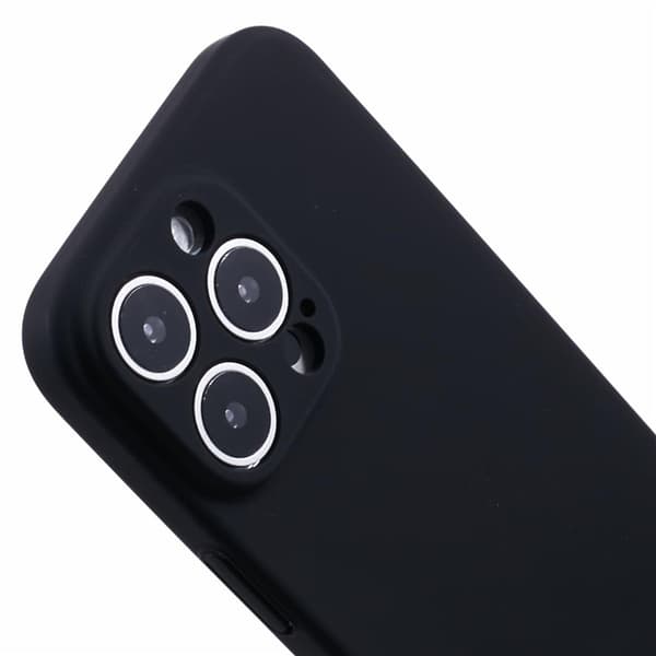 Mobilskal till iPhone 16 Pro Max Skin-Touch Rubberized PC - Svart Svart