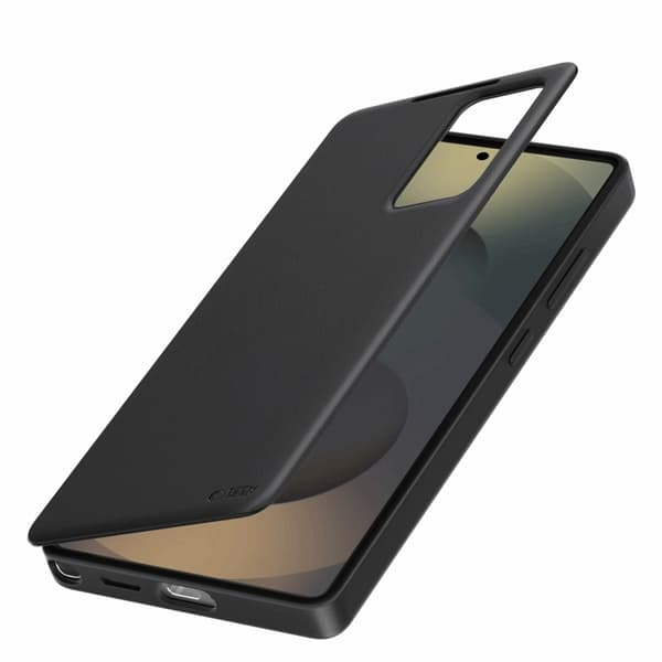 Tech-Protect Galaxy S25 Plånboksfodral Smart - Matt Svart Svart