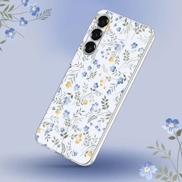 Tech-Protect Mobilskal till Xiaomi Redmi 15C Flexair - Spring Flowers Transparent
