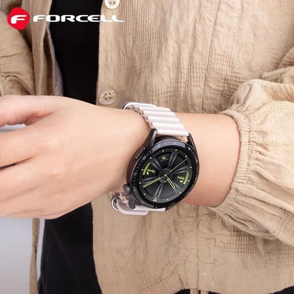 Forcell Galaxy Watch Armband (20mm) FS01 - Beige Beige