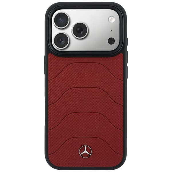 Mercedes Mobilskal För iPhone 17 Pro MagSafe Mesh with Bow Line - Röd