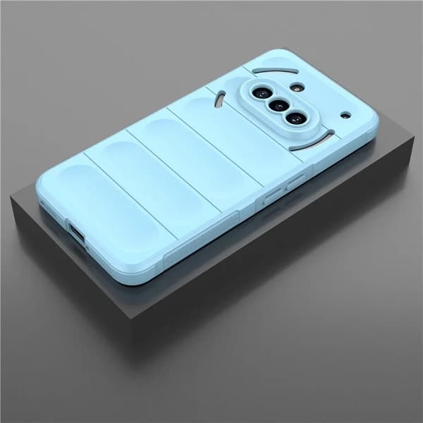 Mobilskal till Nothing Phone (3a) MagSafe Rugged TPU - Blå Blå