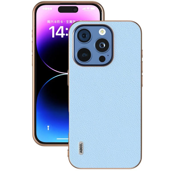 ABEEL Mobilskal till iPhone 16 Pro Electroplating Kantskydd Blå