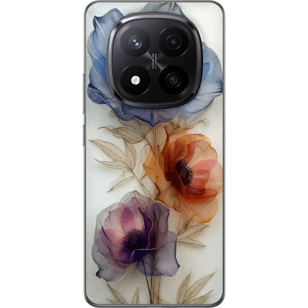 Mobilskal till Xiaomi Redmi Note 14 Pro+ med Silkesblommor