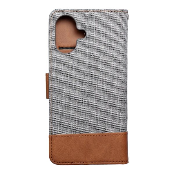 iPhone 17 Plånboksfodral Jeans - Grå Grå