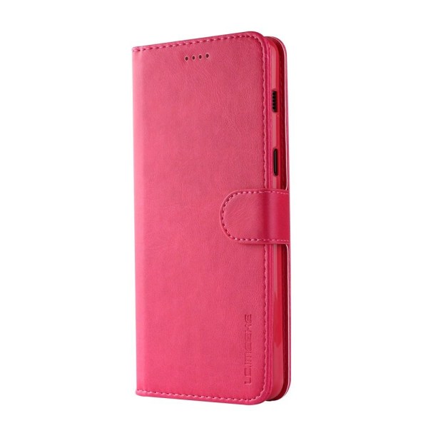 LC.IMEEKE lompakkokotelo Samsung Galaxy A8 2018 -puhelimelle - vaaleanpunainen Pink