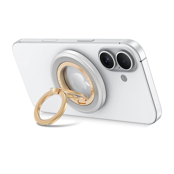 Tech-Protect Ringholder Magsafe MMR700 Lamano Magnetisk - Titanium/Guld Grå