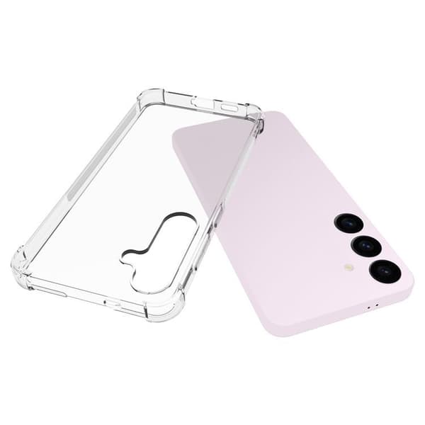 Mobilskal till Galaxy S24 Plus Vattenstämpelfri TPU - Transparent Transparent
