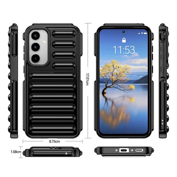 Capsule Samsung Galaxy A35 5G Skal TPU - Blå