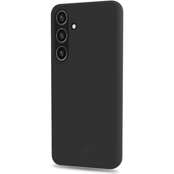 Celly Mobilskal till Galaxy S25 Plus Cromo Soft Rubber - Svart Svart