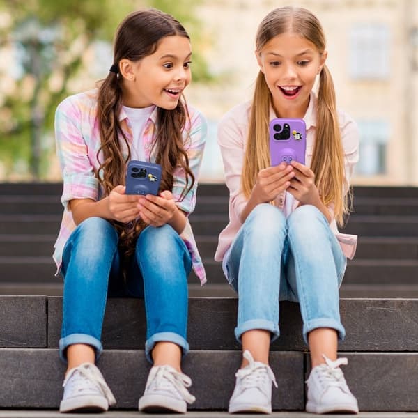 D.G Ming Mobilskal till iPhone 16 Pro Max Kickstand Shockproof EVA - Blå