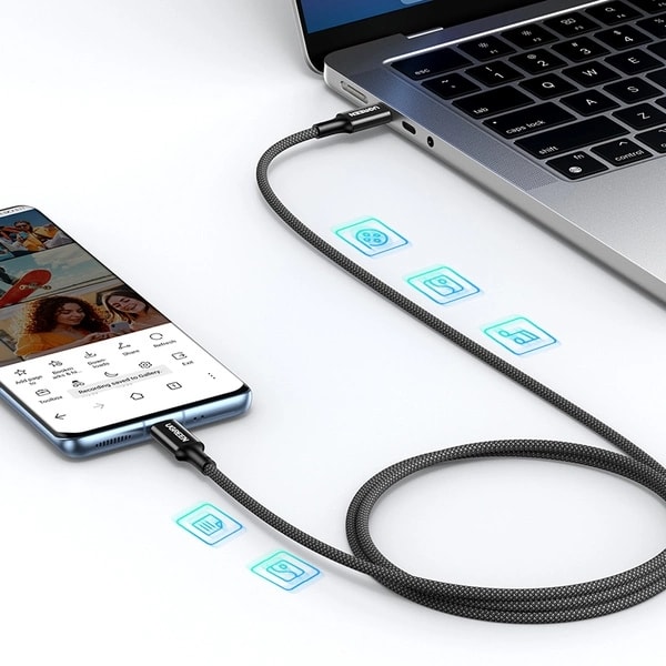 Ugreen USB-C till USB-C kabel 100W PD 1m - Svart
