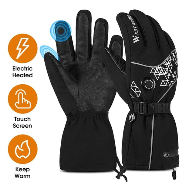 WEST BIKING Touchvantar Handskar Cykel YP0211224 Svart